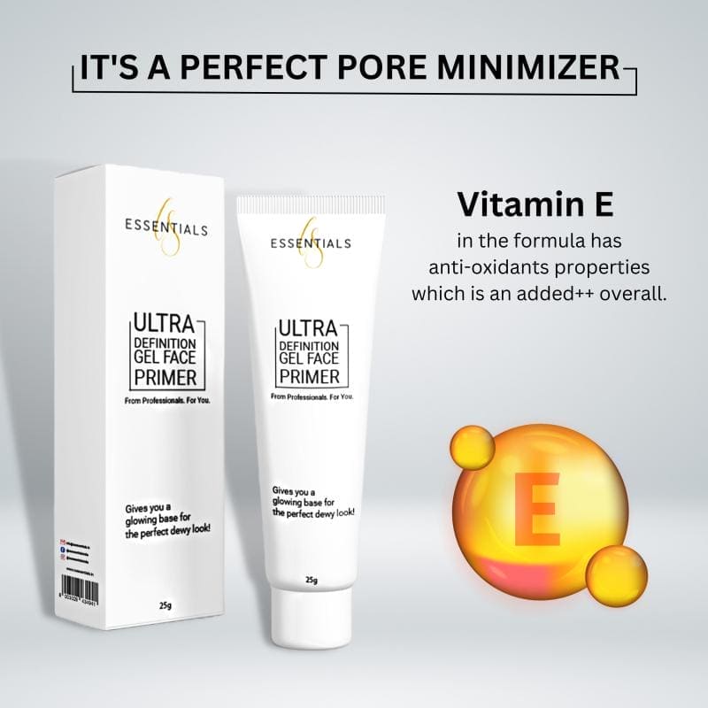 Ultra Definition Gel Face Primer | Oil Free Formula | Minimizing Pores | 25 Gm - CSE