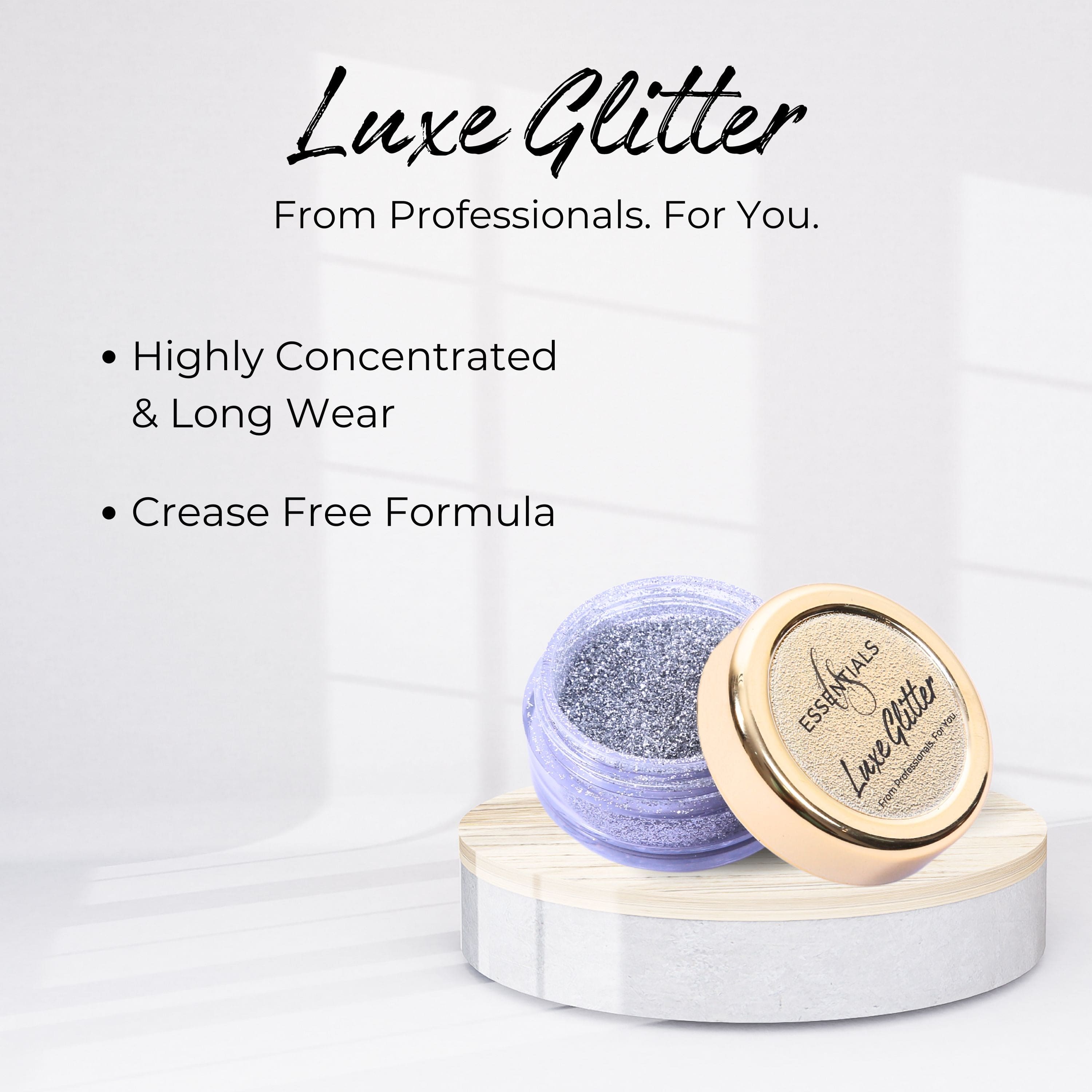 Luxe Eyeshadow Glitter - Shade CS 004 | Silver Dust