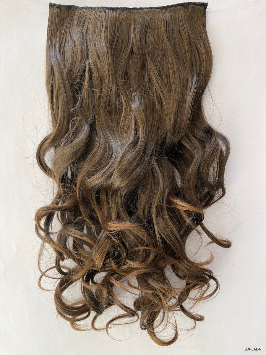 Synthetic Hair Extension - shade Loreal 6