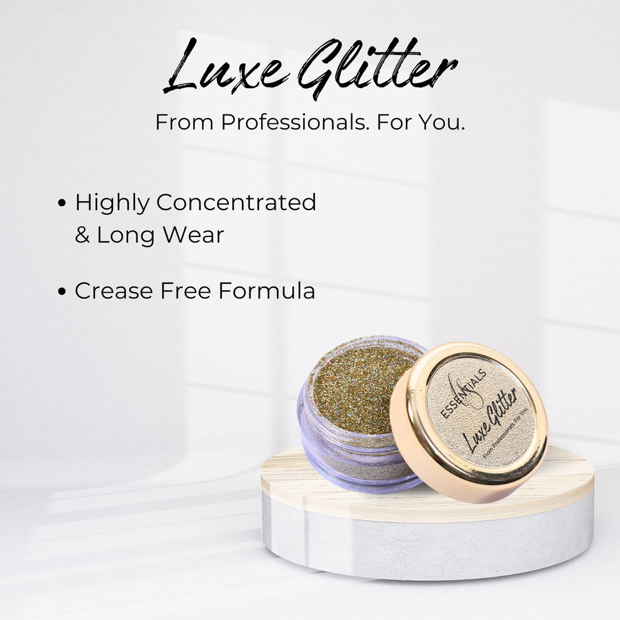 Luxe Eyeshadow Glitter - Shade CS 001 | Champagne Treasure