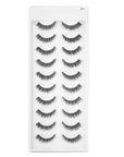 Faux Mink Eyelashes (10 Pairs) - D30