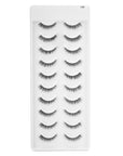 Faux Mink Eyelashes (10 Pairs) - D40