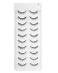 Faux Mink Eyelashes (10 Pairs) - D36