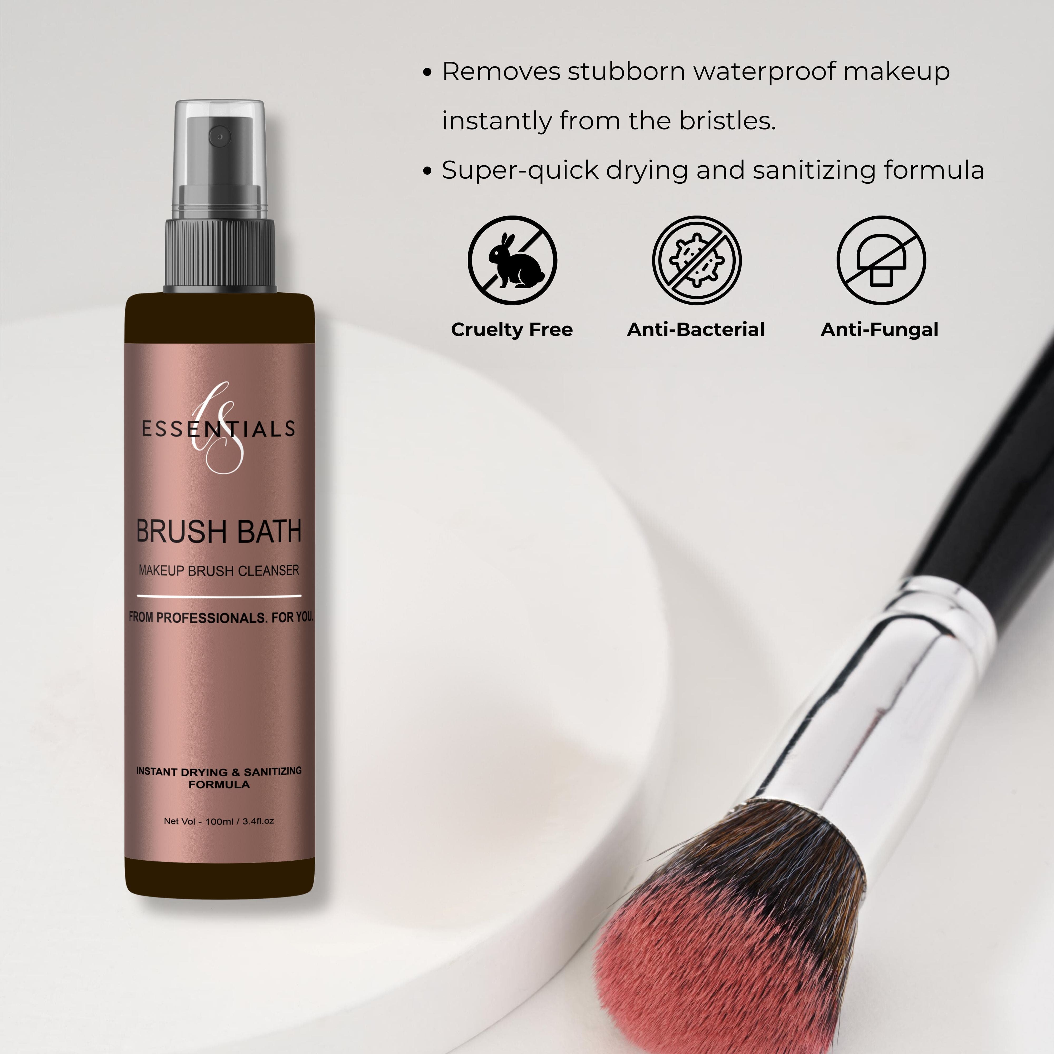 Brush Bath - Makeup Brush Cleaner 100 ML