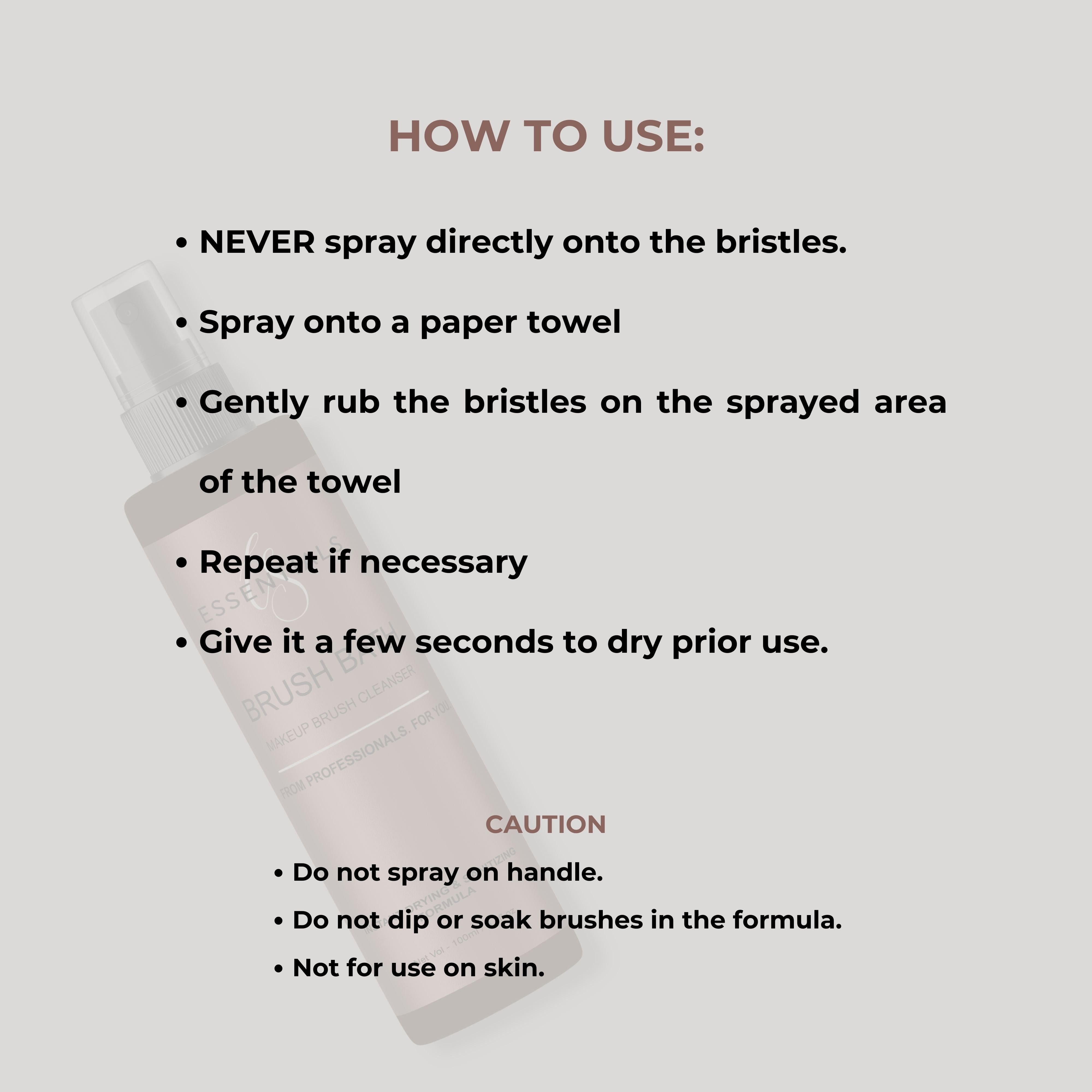 Brush Bath - Makeup Brush Cleaner 100 ML