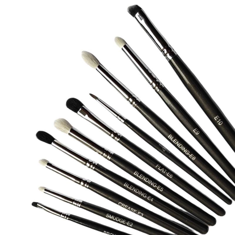 CS Essentials Eye Brush Set - Set of 10 Brushes