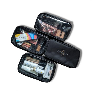 Compact Vanity Organizer with Transparent Lid - 1 Bag